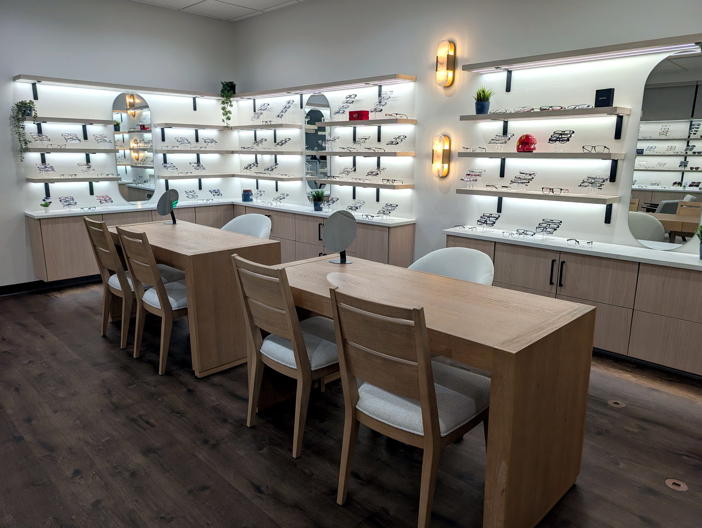 Premium prescription glasses and lenses at Lakeview Eye Care in Syracuse, Utah